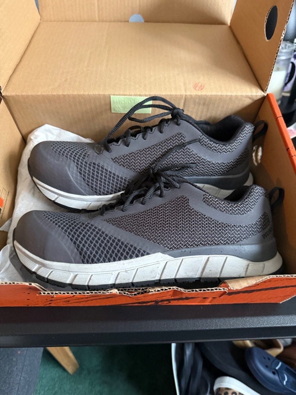 Red Wing Shoes Women’s work shoes 
Gray Athletic Lace-Up Sneakers - Picture 2 of 3